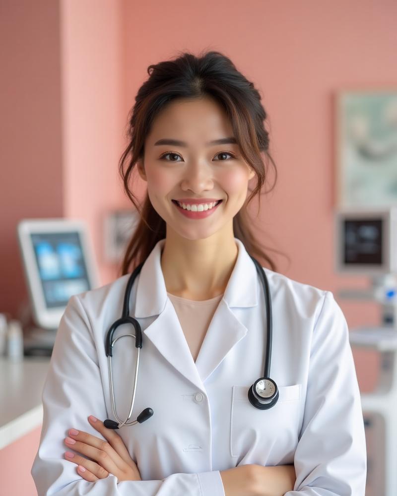 Equipe médica especializada em ecografia
